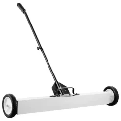 Rengöringsutrustning-Magnetisk sopmaskin 36 tum med hjul, teleskopiskt pickupverktyg, effektiv städning