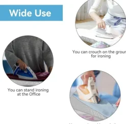 Tvättutrustning-Magnetisk strykmatta, värmebeständig strykbrädeunderlägg, strykmatta för skrivbord, värmebeständig strykbrädeunderlägg, hopfällbar, bärbar resestrykma | CDON