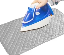 Tvättutrustning-Magnetisk strykmatta, värmebeständig strykbrädeunderlägg, strykmatta för skrivbord, värmebeständig strykbrädeunderlägg, hopfällbar, bärbar resestrykma | CDON