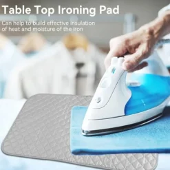 Tvättutrustning-Magnetisk strykmatta, värmebeständig strykbrädeunderlägg, strykmatta för skrivbord, värmebeständig strykbrädeunderlägg, hopfällbar, bärbar resestrykma | CDON