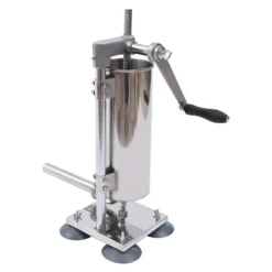 Manuell Korvstoppare, Rostfritt Stål, Vertikal Design,6 lbs, Silver