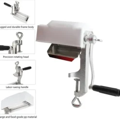 Köttklubbor-Manuell köttömjare, enkel klämdesign, högkvalitativ konstruktion, tidsbesparande köksverktyg