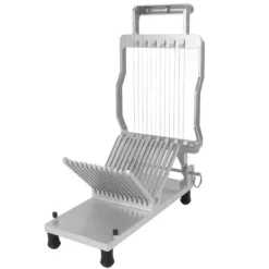 Manuell ostskärare med trådsmör Brödskärmaskin Rostfritt stålblad 10 mm 20 mm tjocklek