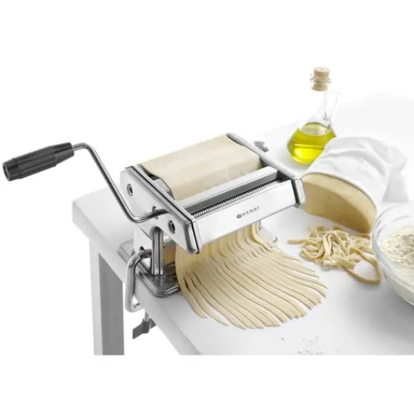 Pastamaskiner-Manuell pastamaskin tagliatelle fettuccine för 140 mm Hendi 224830