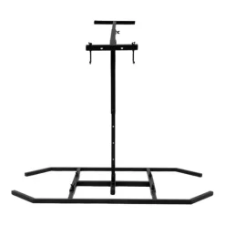 Tillbehör Till Avfallspressar-Manuell soppress - Avfallskomprimator - Höjdjusterbar 48,5–64,5 cm (3 nivåer) - Stål - Ugnshärdad lack - Svart