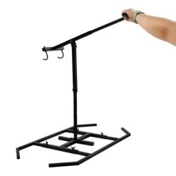 Tillbehör Till Avfallspressar-Manuell soppress - Avfallskomprimator - Höjdjusterbar 48,5–64,5 cm (3 nivåer) - Stål - Ugnshärdad lack - Svart