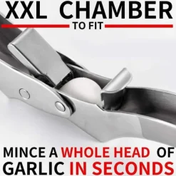 Vitlökspressar-Manuell Vitlökspress i Rostfritt Stål