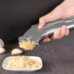 Vitlökspressar-Manuell Vitlökspress i Rostfritt Stål