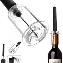 Drinkshakers & Drinkverktyg-Manuellt lufttryck Rödvin flasköppnare Nåltyp Vinflaska korkborttagare