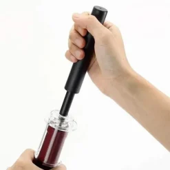 Drinkshakers & Drinkverktyg-Manuellt lufttryck Rödvin flasköppnare Nåltyp Vinflaska korkborttagare