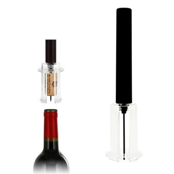 Drinkshakers & Drinkverktyg-Manuellt lufttryck Rödvin flasköppnare Nåltyp Vinflaska korkborttagare