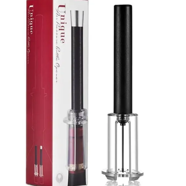 Drinkshakers & Drinkverktyg-Manuellt lufttryck Rödvin flasköppnare Nåltyp Vinflaska korkborttagare