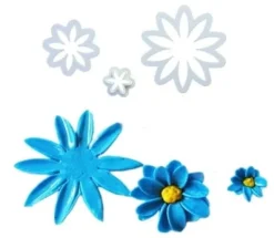 Utrustning För Tårtdekoration-MARGARYTKA Plastskärare set med 3