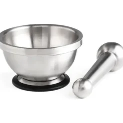 Mastrad Mortlar & Mortelstötar-Mortel och mortelstöt i rostfritt stål F28050