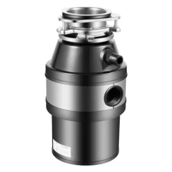 Avfallskvarnar-Matavfallskvarn, 220V, 560 W ren kopparmotor, 1,2 L malningskammare, svart