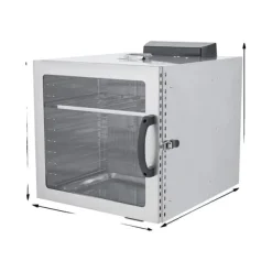 Matavtorkare, 10-lagers kapacitet, rostfri stål konstruktion,Ljusgrå