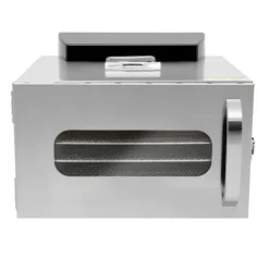 Torkugnar-Matdehydrator, 6 nivåer, justerbar temperaturkontroll,Silver