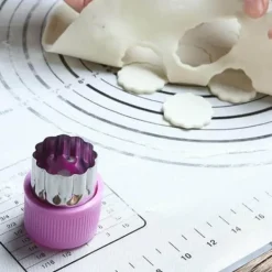 Kakformar-Matdekoration Söt Shaper Hållbar Köksverktyg Skärform 9-Delat Set Kak Skär Grönsaker och Frukt DIY Skärset