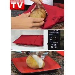 Matlagningspåse - Patato Express - Snabbmatlagning - 4 potatisar - Återanvändbar - Maskintvättbar