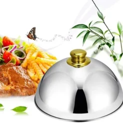 Matskydd i rostfritt stål för Hemkök Restaurang Cafe