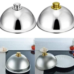 Matskydd i rostfritt stål för Hemkök Restaurang Cafe