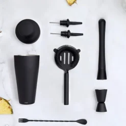 Verktygsset För Drinkar-Mattsvart bartenderset