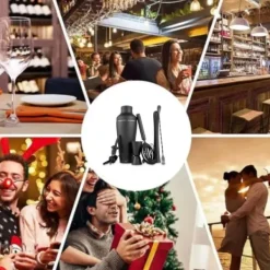 Verktygsset För Drinkar-Mattsvart bartenderset