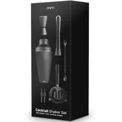 Verktygsset För Drinkar-Mattsvart bartenderset