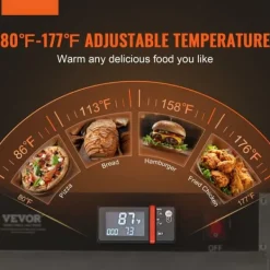 Matvärmare Hot Box, 4-vånings koncessionsvärmeskåp, med vattenbricka