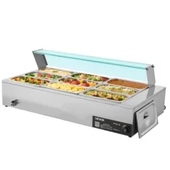 Matvärmare, 110x57x38,5 cm, rostfritt stål