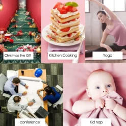 Äggklockor-Mekanisk kökstimer äggklocka rostfritt stål Silver