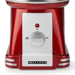 MELISSA Chokladfontän | 90 B | 32 cm | 3 metallnivåer | Röd / Vit