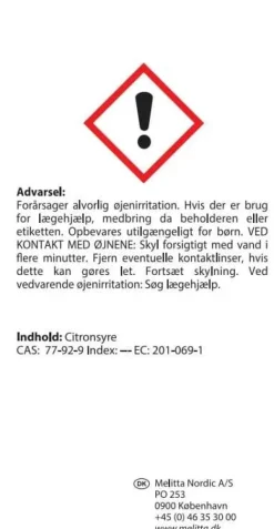 Melitta Rengöringsmedel-Bio Avkalkning för helautomatiska kaffemaskiner