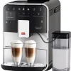 Melitta Kaffemaskiner & Espresso-CAFFEO Barista T Smart Automatisk kaffemaskin med "Cappuccino" ångmunstycke 15 bar silver