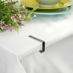 Metallklämmor för bordsdukar 10 st.