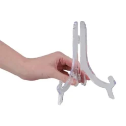 Köksorganiserare-Metaltex Skylthållare 18-26 cm Transparent