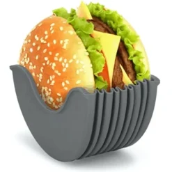 Miljövänlig återanvändbar hamburgare för seniorer och barn