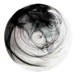 Kosta Boda Mine Black Liten Tallrik, Ø 20cm -