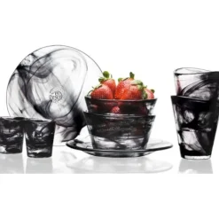 Kosta Boda Mine Vit Liten Tallrik, Ø 20cm -