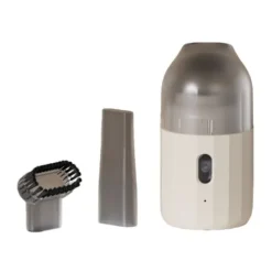 Handdammsugare-Mini Dammsugare för Skrivbordet - Hög Sugkraft, Portabel Smuldammsugare, Kompatibel med Datorer och Bilar