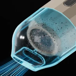 Handdammsugare-Mini Dammsugare för Skrivbordet - Hög Sugkraft, Portabel Smuldammsugare, Kompatibel med Datorer och Bilar