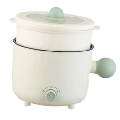 Portabla Spisar-Mini Elektrisk Nudelkokare - Multifunktionell liten gryta för studenthem/hembruk