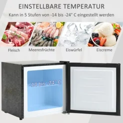 Mini Frys, 47x44,2x48,8 cm, Svart