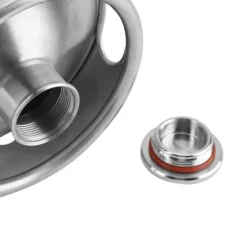 Mini öltunna i rostfritt stål med spirallock Praktiska hem- och hotelltillbehör (2L)