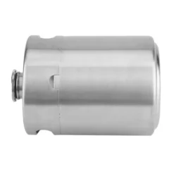 Mini öltunna i rostfritt stål med spirallock Praktiska hem- och hotelltillbehör (2L)