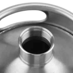 Mini öltunna i rostfritt stål med spirallock Praktiska hem- och hotelltillbehör (2L)