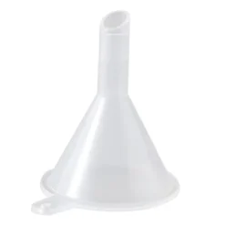 Mini tratt klar bred mun plast multifunktionsdiskmaskin säker liten tratt för laboratorieflaska parfym kryddpulver