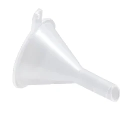 Mini tratt klar bred mun plast multifunktionsdiskmaskin säker liten tratt för laboratorieflaska parfym kryddpulver