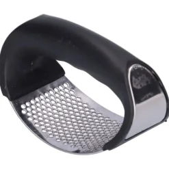 Mini Vitlökspress Rostfritt Stål Hand Vitlökspress Ingefära Krossare med Köksredskap