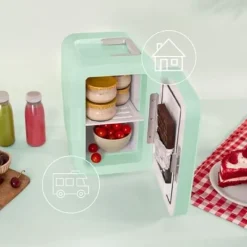 Mini-kylskåp - Bolero - MiniCooling 6L - Portabel - 12V/220V - Bahamas Mint